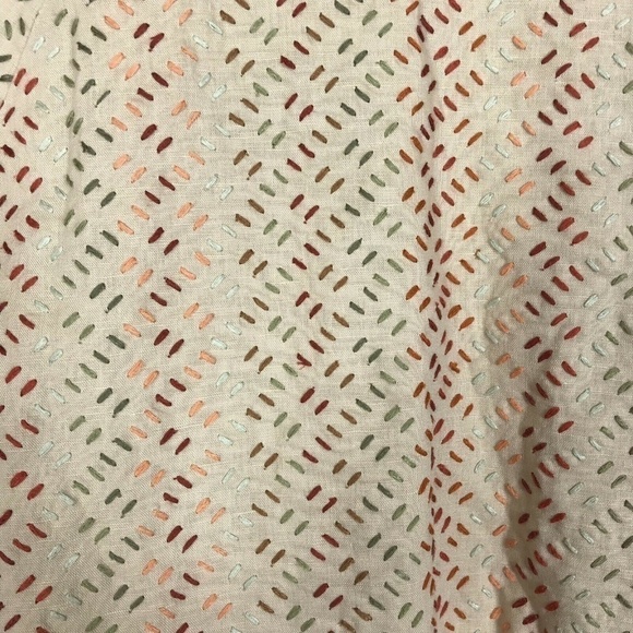 Laundry by Shelli Segal Linen Crop Jacket Small - Picture 4 of 6